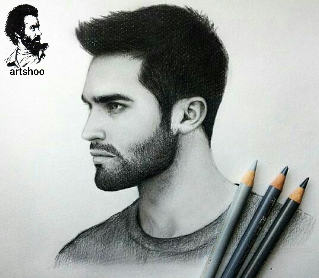 نقاشی سیاه قلم